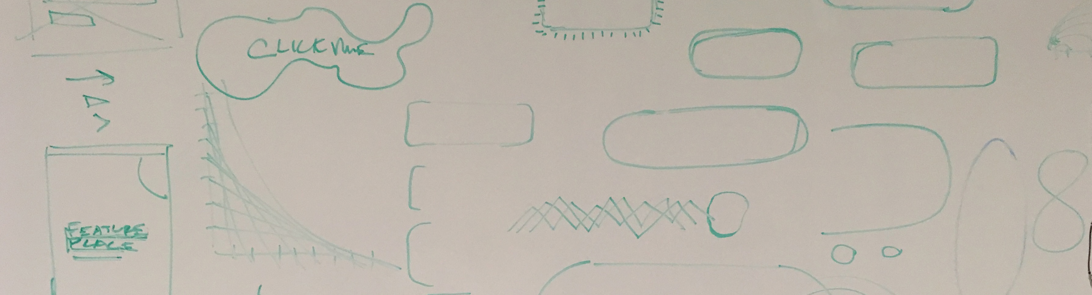 whiteboard image with dryerase UI samples