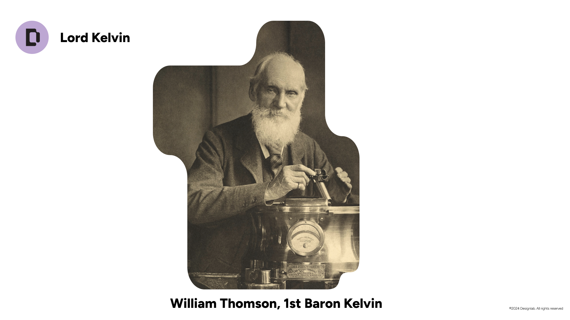 Course slide: Lord Kelvin