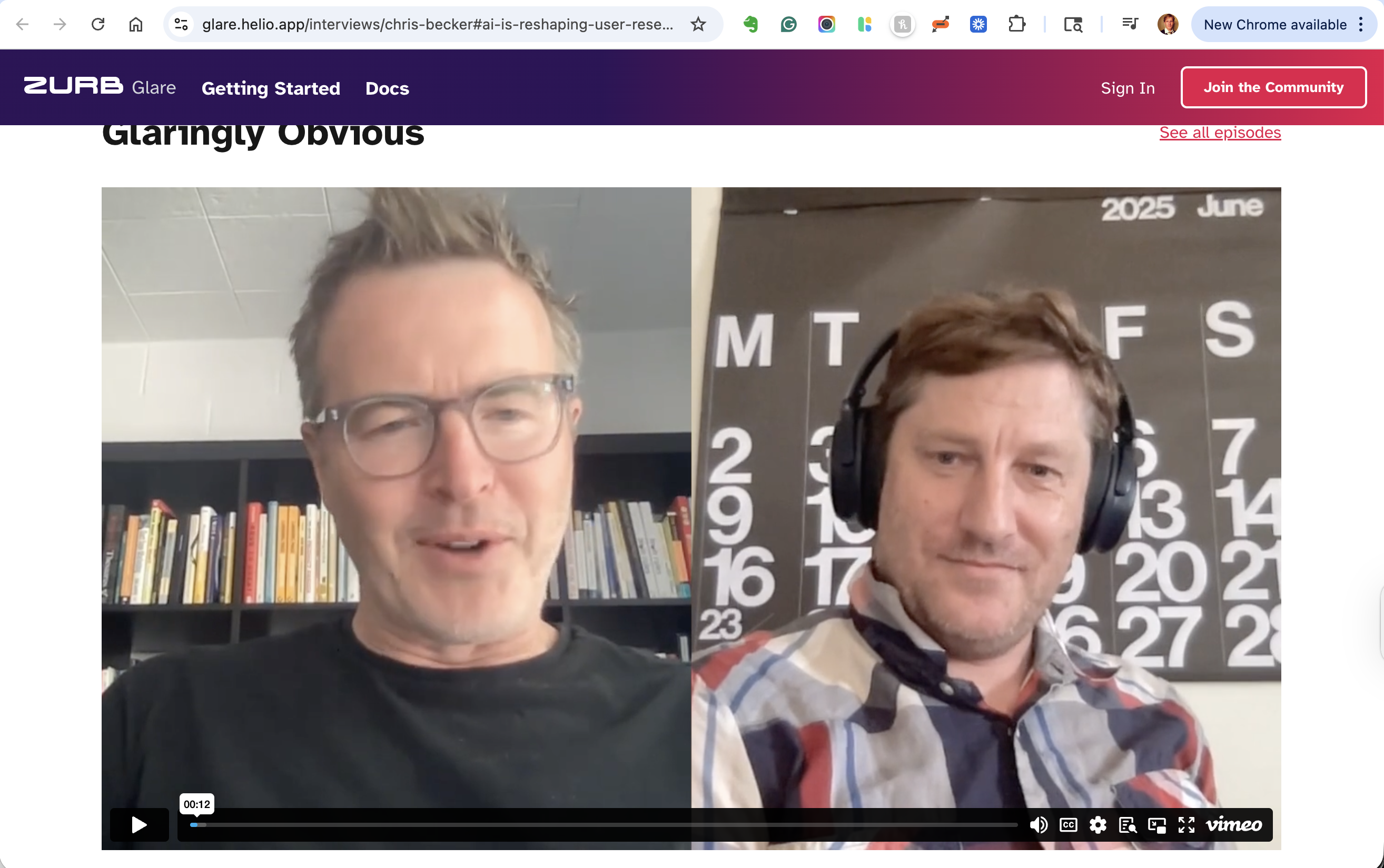 Screenshot of glaringly obvious conversation